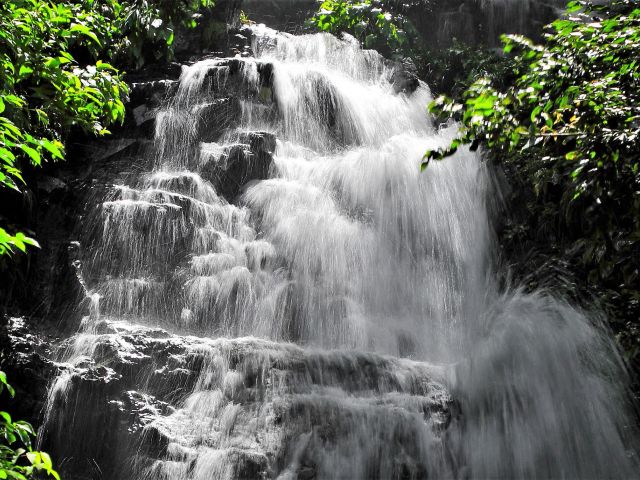 [最優秀賞] 糸引く常清滝 (山本　康義さん（広島市）)